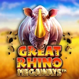 Great Rhino Megaways by Pragmatic Play, showcased at captaincookscasino-fi.com – game logo